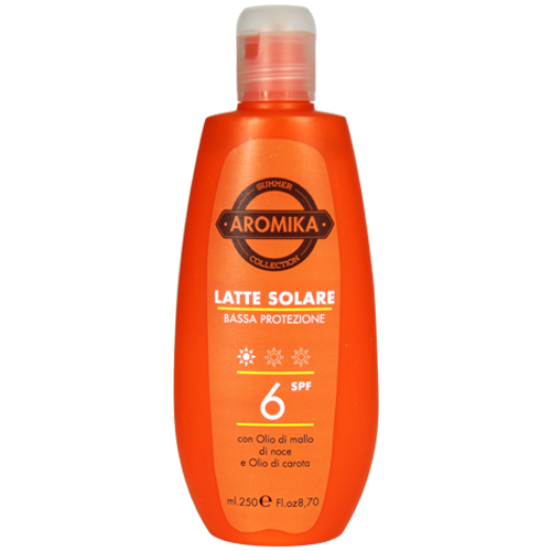 LATTE SOLARE BASSA PROTEZIONE SPF 6